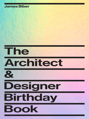 cover image of The Architect and Designer Birthday Book